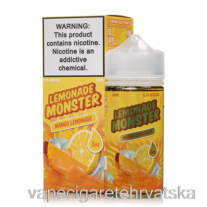 Vape Hrvatska Mango - Lemonade Monster - 100ml 6mg